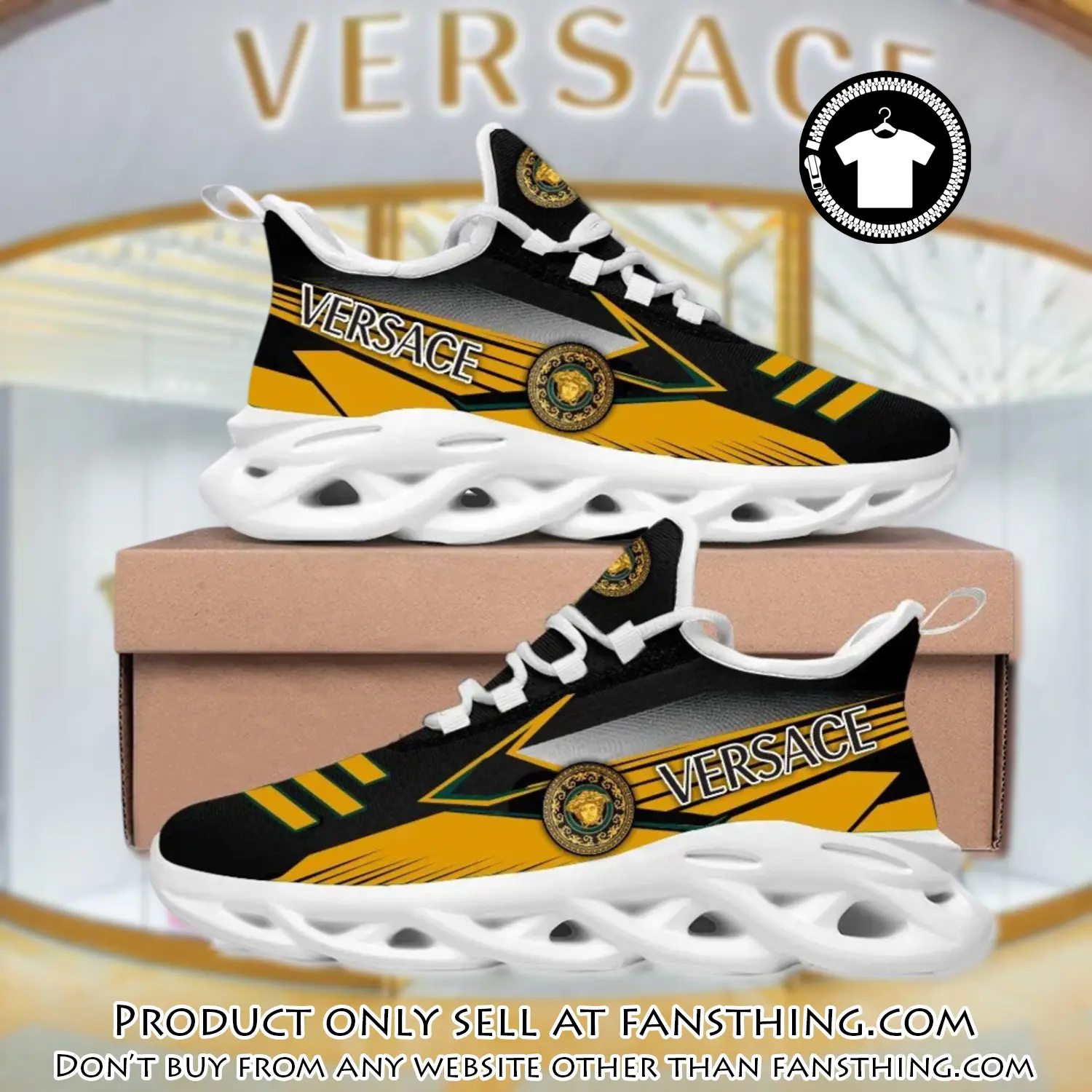 Versace medusa max soul shoes luxury brand gifts for men women fst5552162